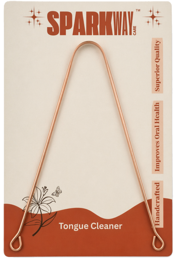 Copper tongue cleaner